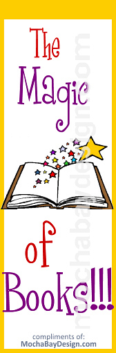 The Magic of Books! - bookmark
