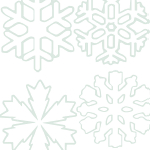 free printable Snowflakes for Kids Christmas and Winter Decorating