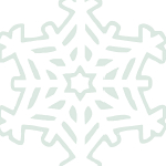 #2 free printable Snowflake for Christmas and Winter Decorating