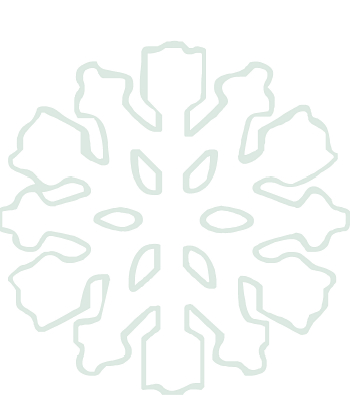 12 ended Snowflake with rounded edges